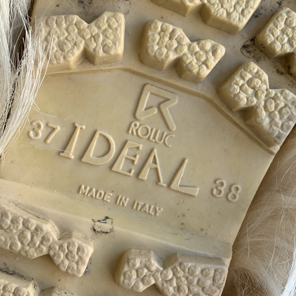 Vintage Open Country ROLUC IDEAL Low Goat Fur Ski YETI Boho Snow Boots - Picture 16 of 16